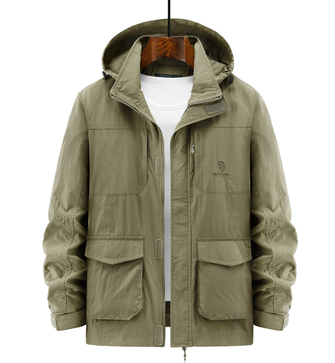 Herren Robuste Wetterjacke mit praktischen Taschen Nord Taschen