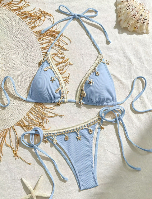 Damen Triangel-Bikini mit raffinierten Details Nord Taschen