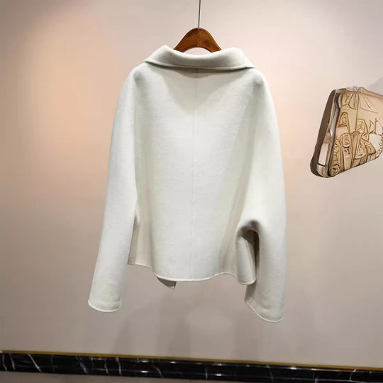 Damen elegante Übergangsjacke mit hohem Kragen Nord Taschen