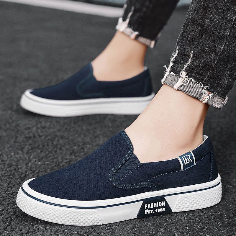 Damen bequeme Slip-On Sneakers aus atmungsaktivem Material