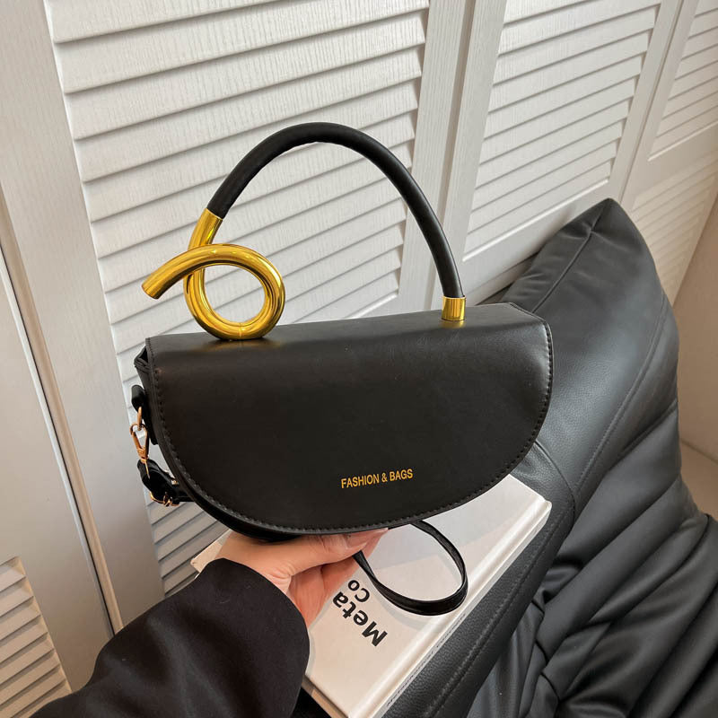 Damenhandtasche mit elegantem Schwunggriff Nord Taschen