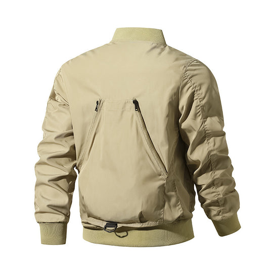 Herren Funktionale Bomberjacke mit zahlreichen Taschen Nord Taschen