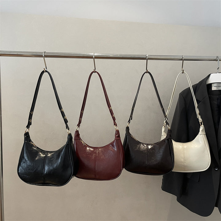 Damen modische Umhängetasche mit eleganten Knopfdetails Nord Taschen