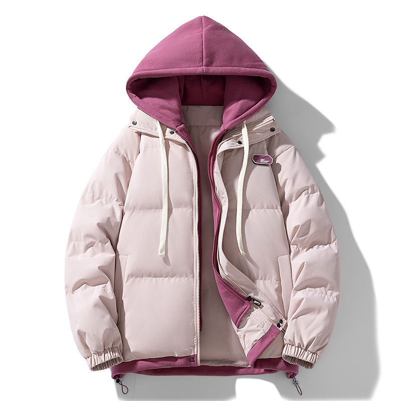 Damen Stepp-Kapuzenjacke mit weichem Teddyfleece-Innenfutter, verstellbarem Saum und elastischen Bündchen Nord Taschen