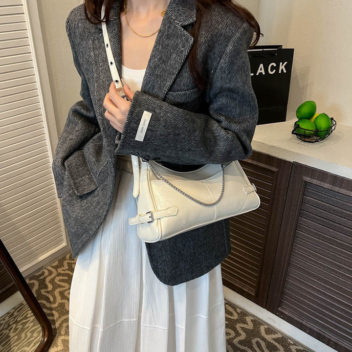 Damen Schultertasche im eleganten Minimalismus Stil Nord Taschen
