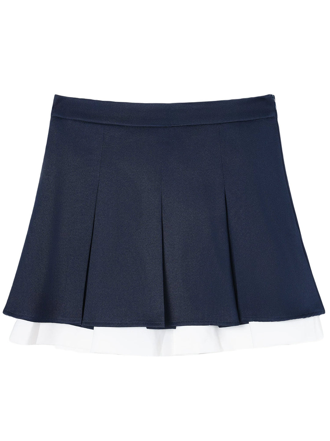 Damen nan luftige Tunika-Hemdbluse mit Polokragen, halber Knopfleiste und abgerundetem Saum