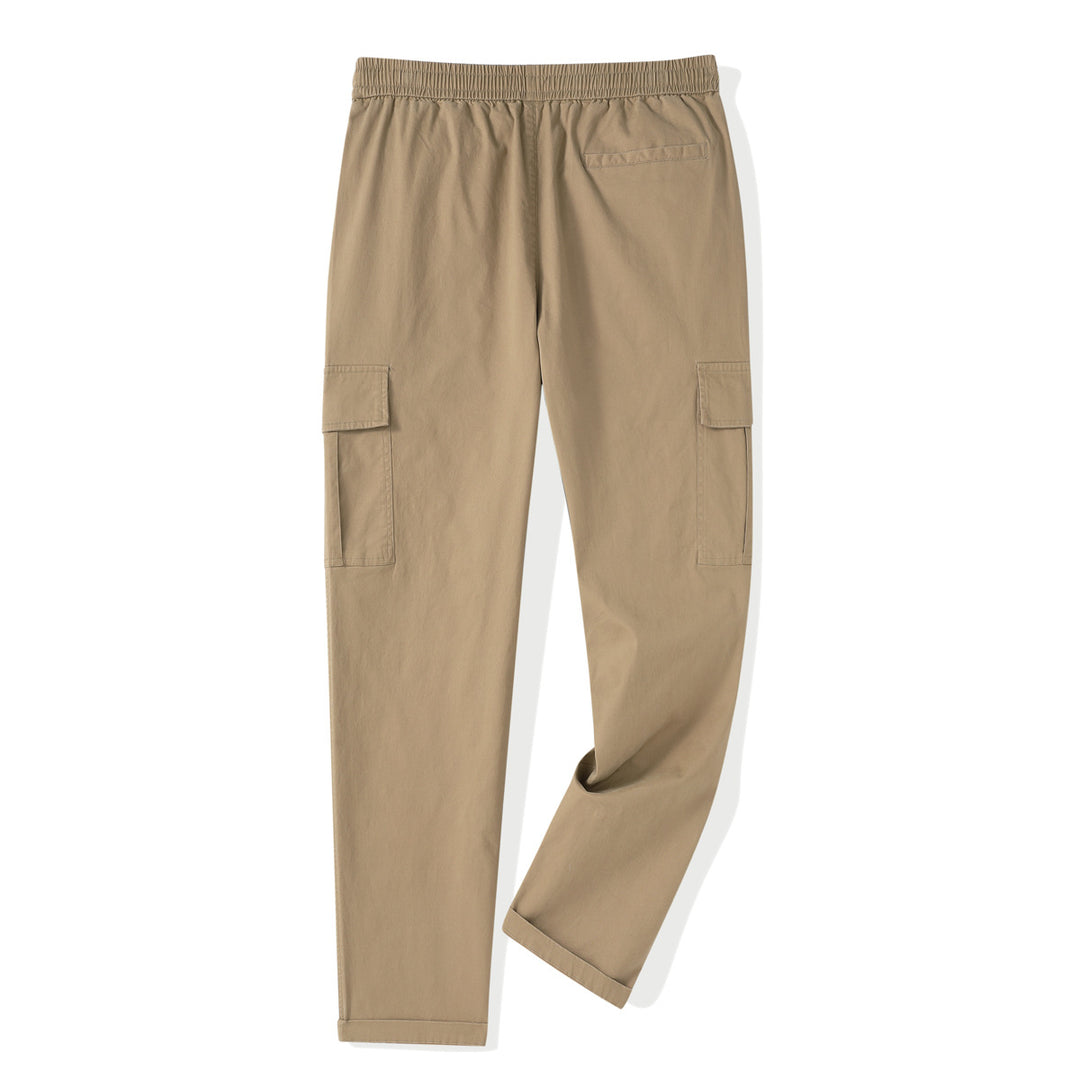 Herren Cargo-Jogginghose mit elastischem Bund, Kordelzug und aufgesetzten Klappentaschen Nord Taschen