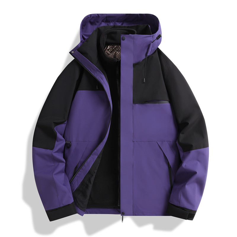 Herren Urban-Softshelljacke mit abgedichteten Nähten, verstellbarer Kapuze und minimalistischen Taschen Nord Taschen