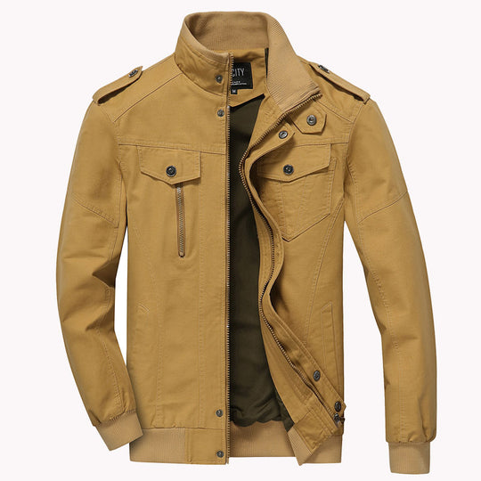 Herren modische Bikerjacke Nord Taschen