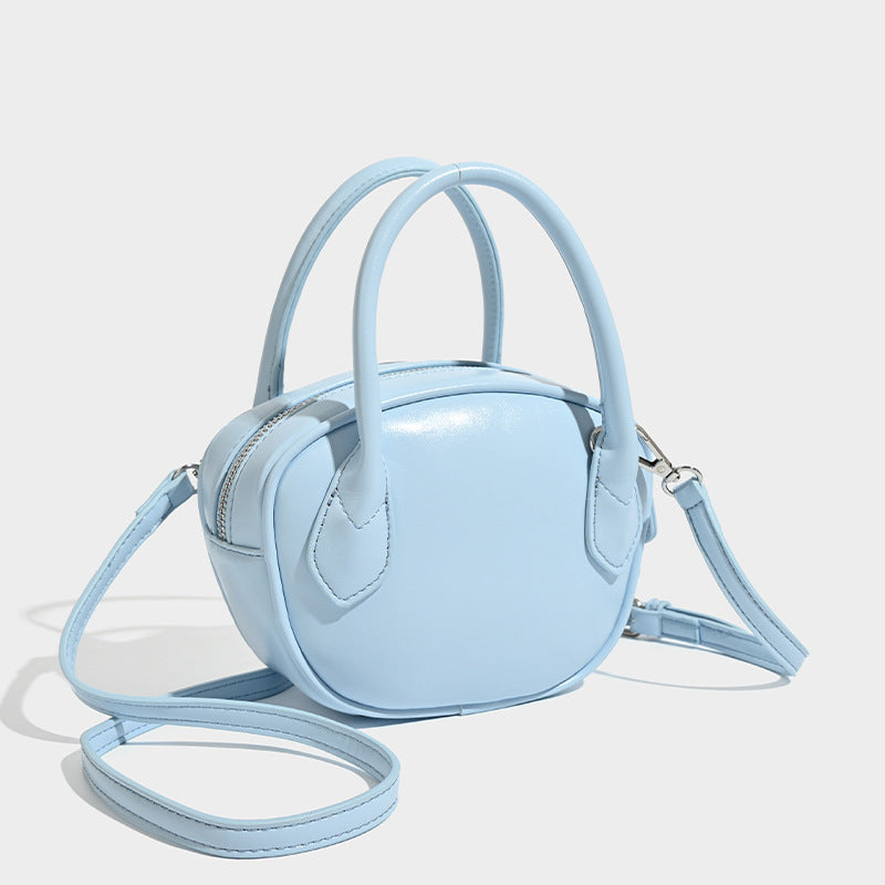 Damen Mini-Henkeltasche mit luxuriösen Lederakzenten Nord Taschen