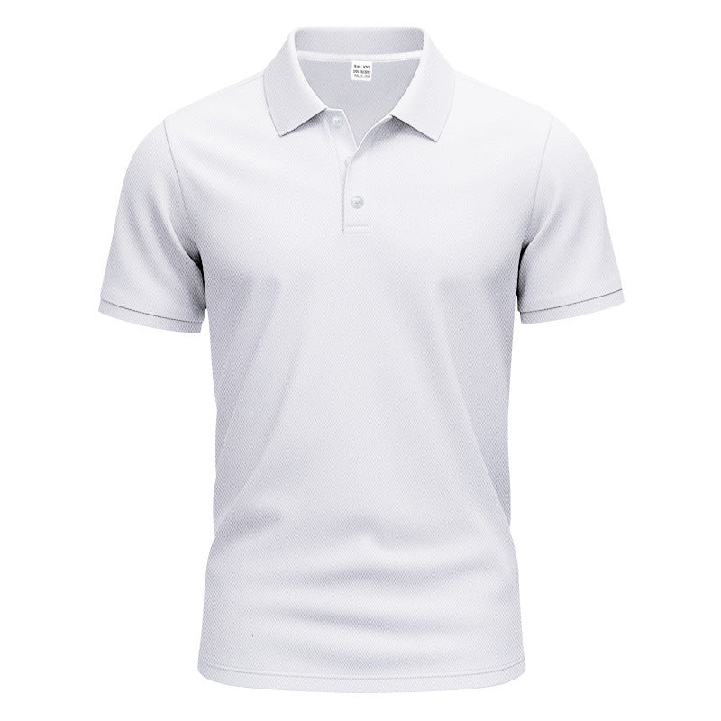 Herren nan atmungsaktives Piqué Poloshirt Kurzarm mit Knopfleiste Nord Taschen