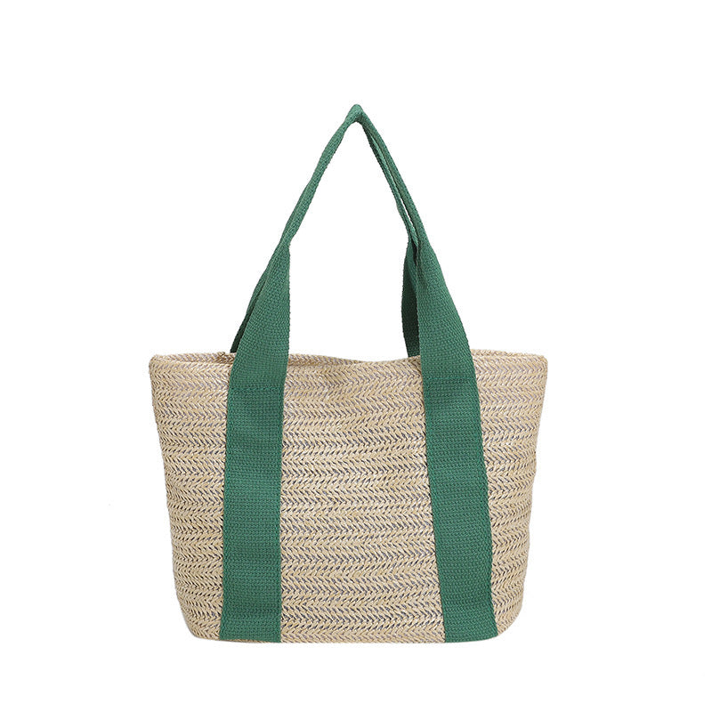 Damen Strandtasche mit geflochtenem Muster Nord Taschen