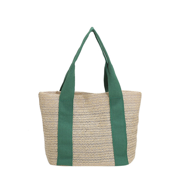 Damen Strandtasche mit geflochtenem Muster Nord Taschen