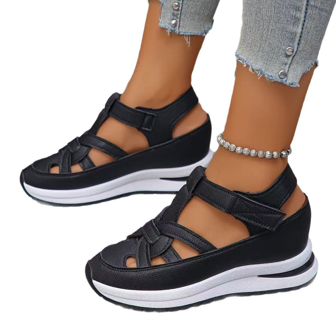 Damen Komfort-Sandalen mit ergonomischem Riemendesign Nord Taschen