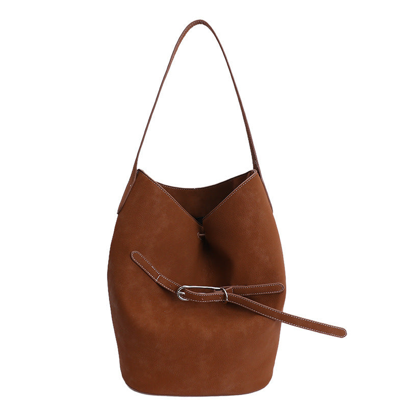 Damen Beuteltasche mit raffiniertem Verschluss Nord Taschen