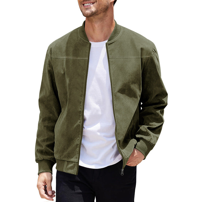 Herren stylische Bomberjacke mit sportlichem Schnitt