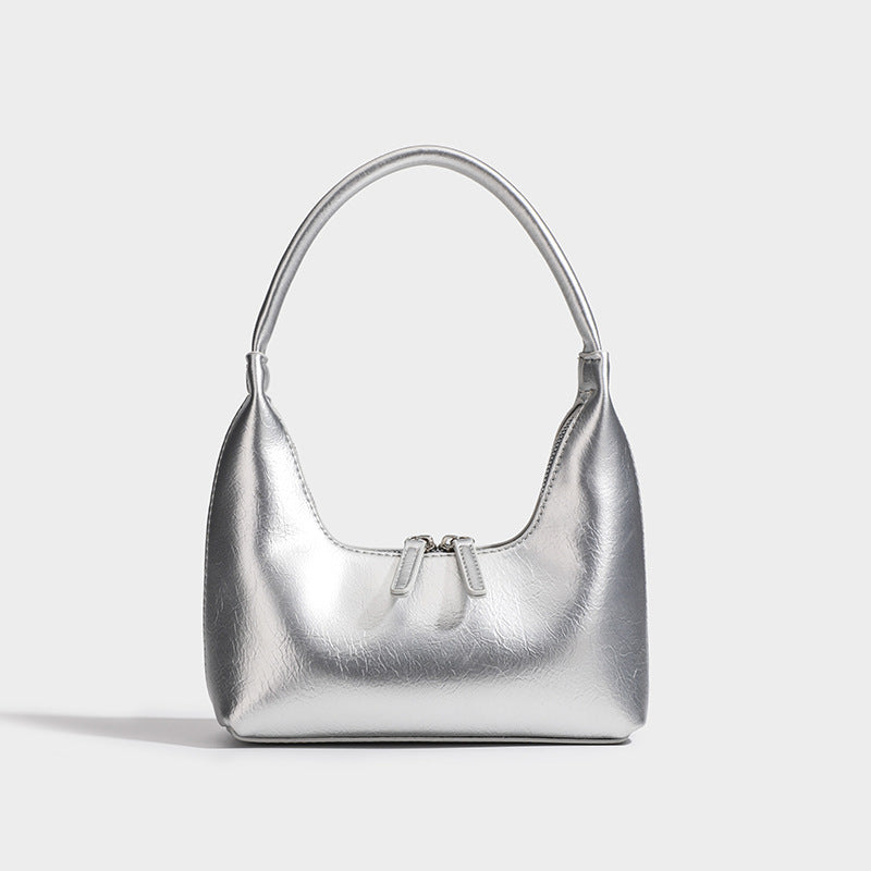 Damen Hobo-Tasche aus strapazierfähigem Kunstleder mit elegantem Reißverschluss Nord Taschen