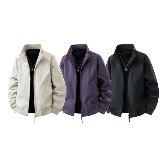 Herren Hochgeschlossene Freizeitjacke Nord Taschen
