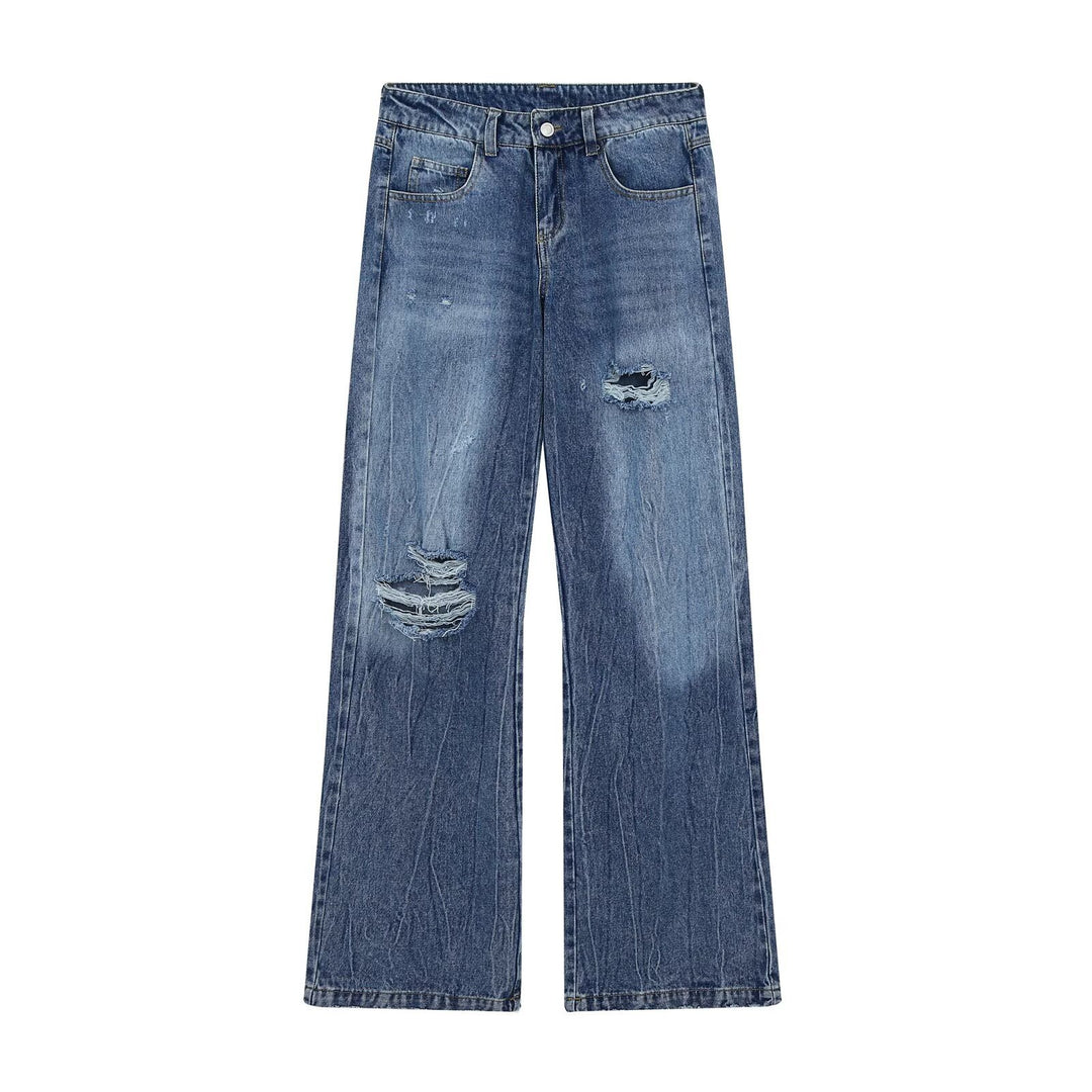 Damen Denim-Hemdbluse mit leichtem Puffärmel und klassischem Hemdkragen Nord Taschen