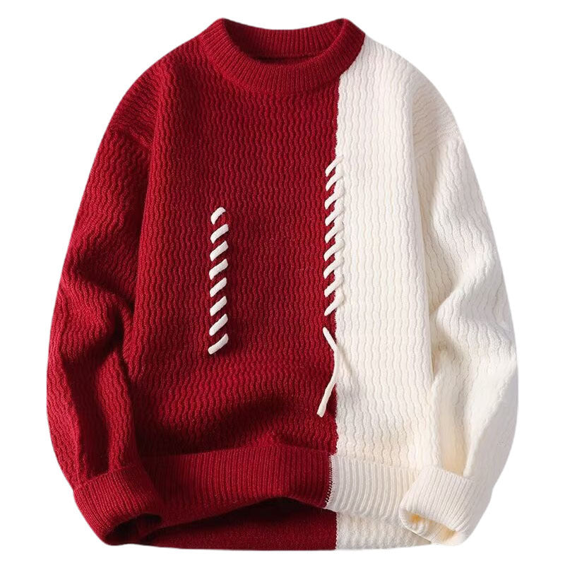 Herren Modischer Pullover mit Struktur Nord Taschen