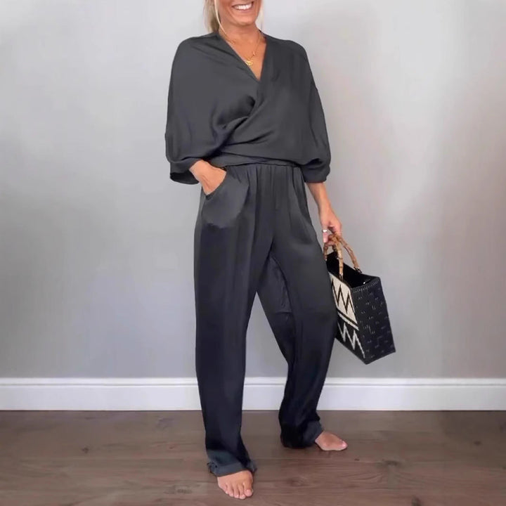 Damen elegantes und bequemes Jumpsuit Set