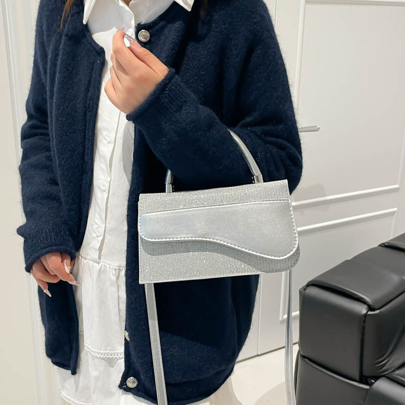 Damen elegante Clutch-Tasche mit funkelnden Akzenten Nord Taschen