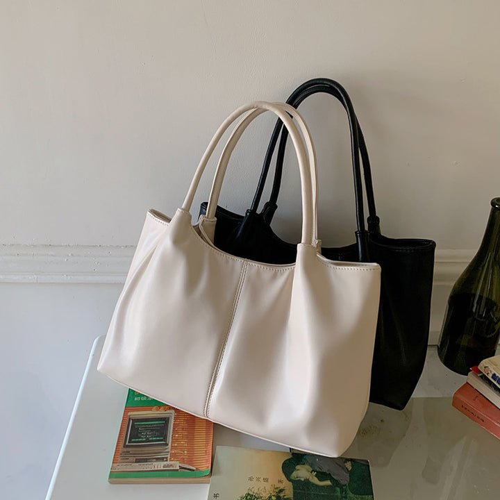 Damen Tragetasche mit minimalistischer Silhouette und elegantem Kunstleder Nord Taschen