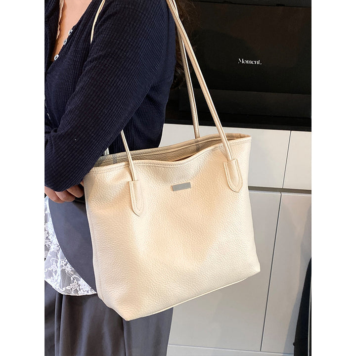 Damen elegante Tragetasche aus hochwertigem Kunstleder Nord Taschen