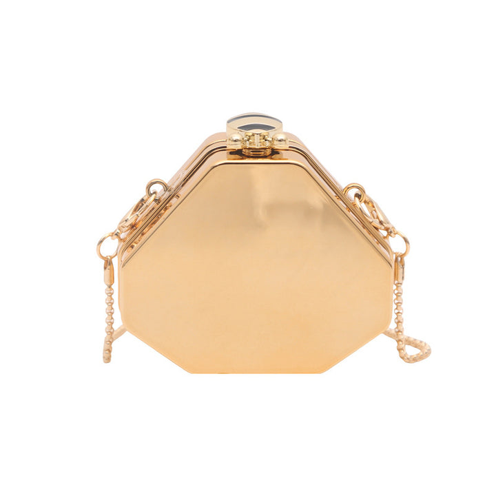 Damen Clutch im modernen Hexagon-Design mit eleganten Details Nord Taschen