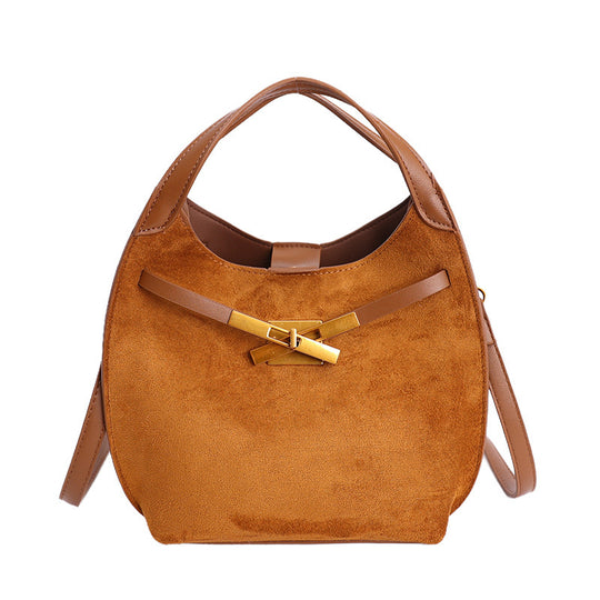 Damen elegante Umhängetasche mit abnehmbarem Kosmetiktäschchen Nord Taschen