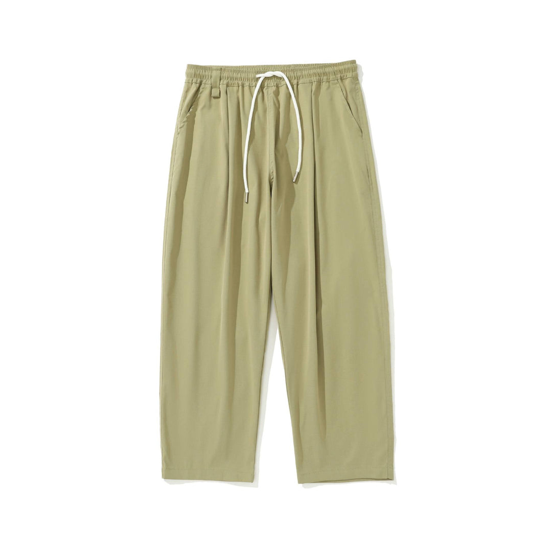 Damen Cropped-Komforthose mit elastischem Bund und Tunnelzug Nord Taschen