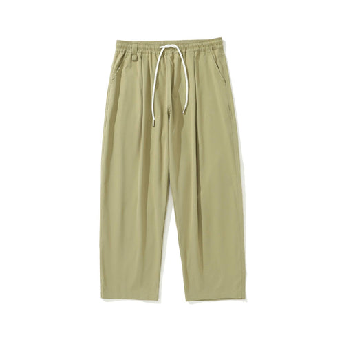 Damen Cropped-Komforthose mit elastischem Bund und Tunnelzug Nord Taschen