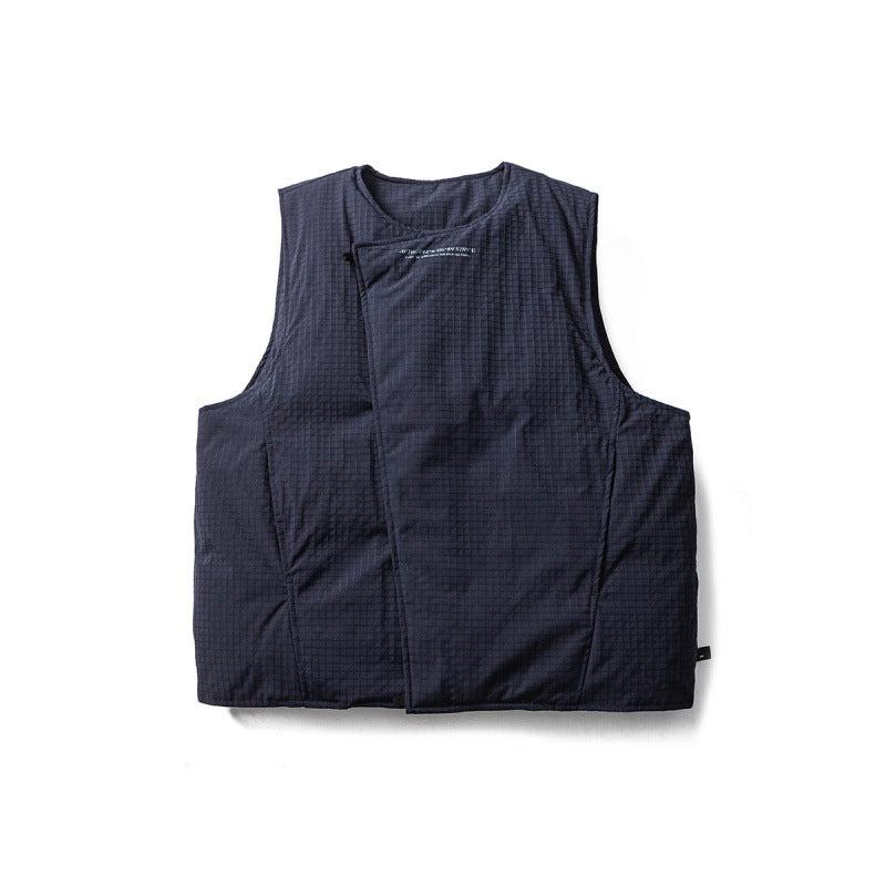Unisex Gepolsterte Steppweste mit asymmetrischer Front und minimalistischer Silhouette Nord Taschen