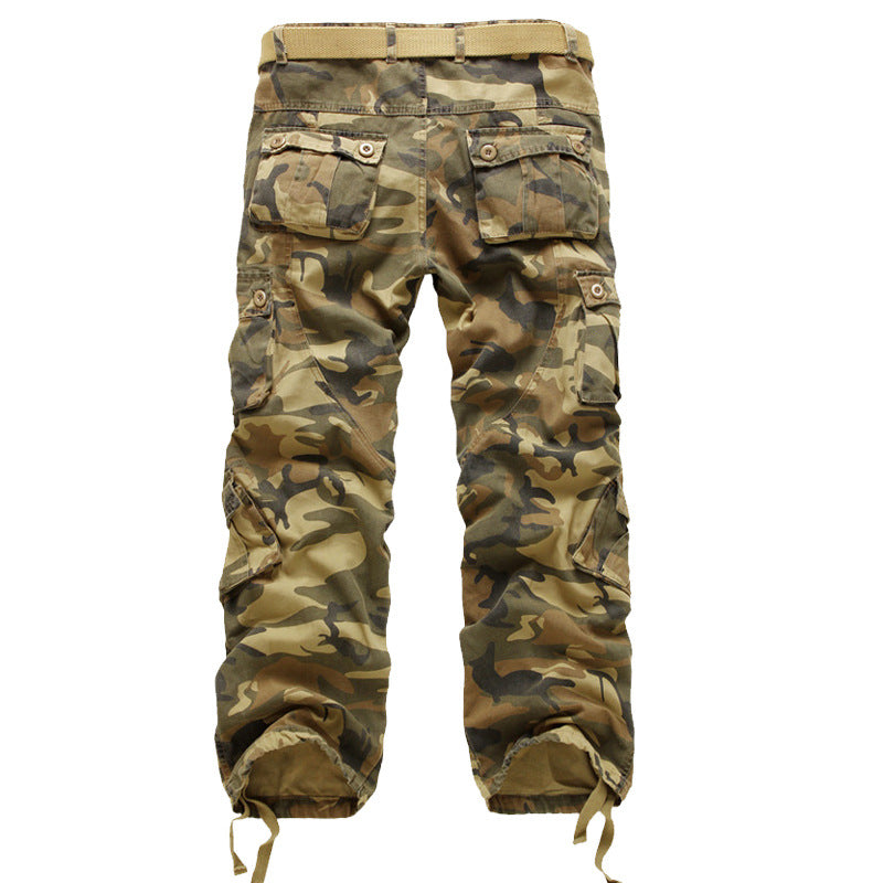Herren Cargo-Hose mit elastischem Bund und vielseitigen Taschen - Vittorelli