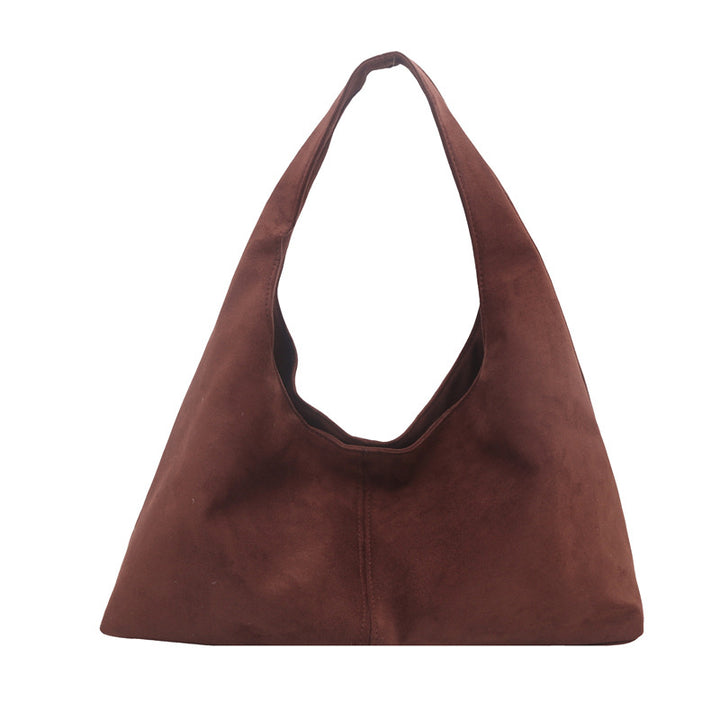 Damen elegante Hobo-Tasche aus feinem Wildleder Nord Taschen