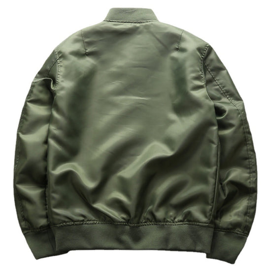 Herren leichter Nylon-Bomberjacke im Aviator-Utility-Stil Nord Taschen
