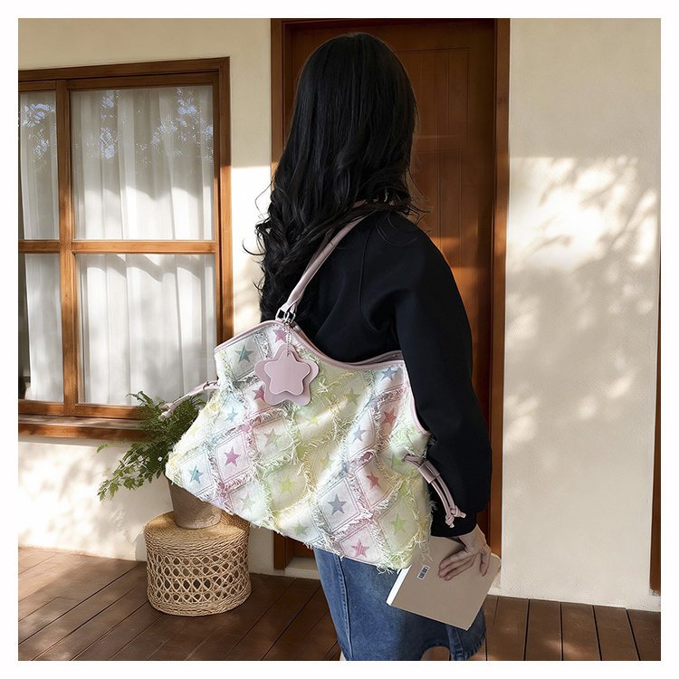 Damen Hobo-Tasche mit modischem Sternenmuster Nord Taschen