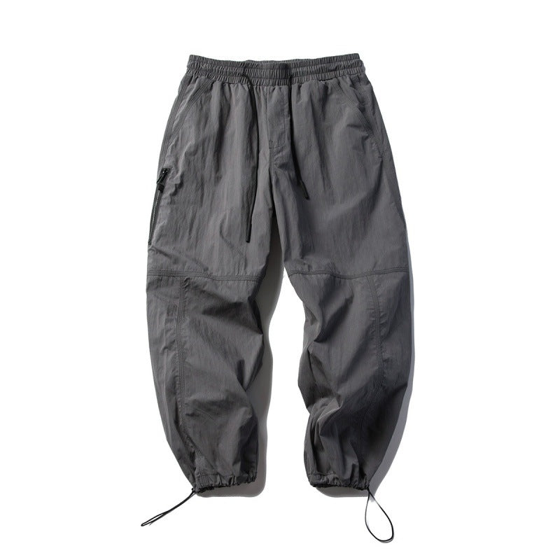 Unisex Technische Cargo-Hose im Baggy-Schnitt mit Tunnelzugbund und verstellbaren Beinabschlüssen Nord Taschen