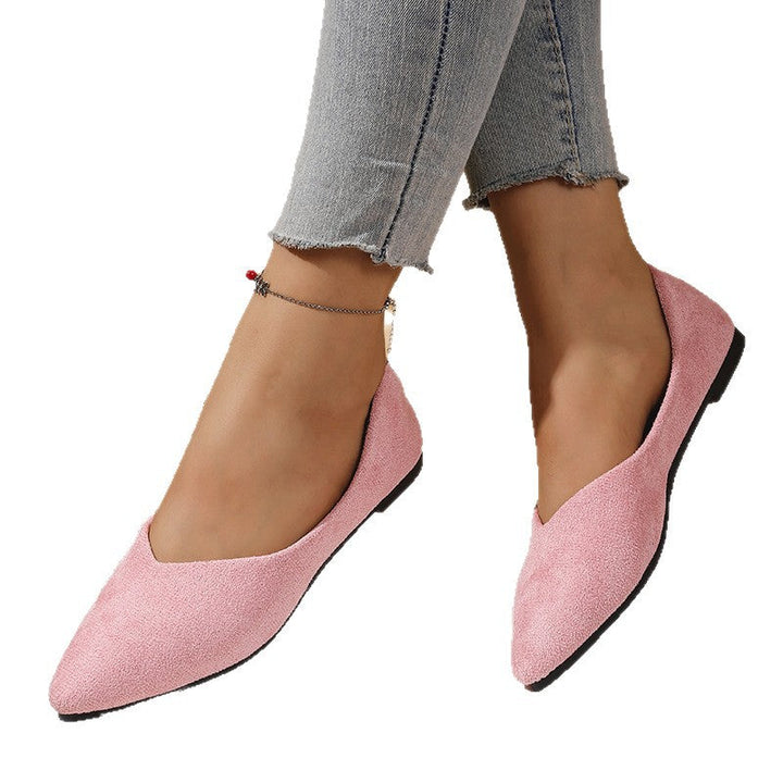 Damen Elegante Ballerinas mit flexiblem Fußbett und spitz zulaufendem Design