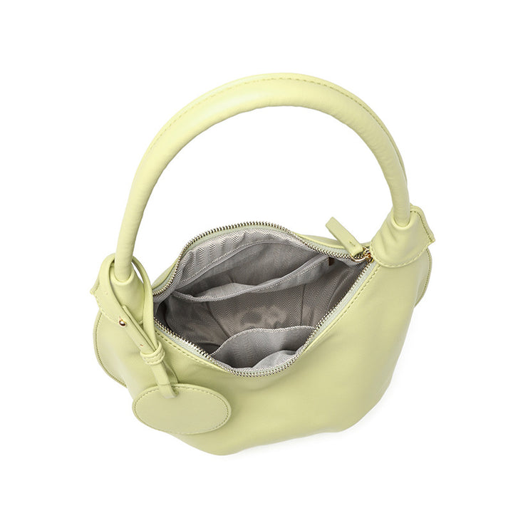 Damen Hobo-Tasche mit sanfter Textur und verspieltem Kordelzug Nord Taschen