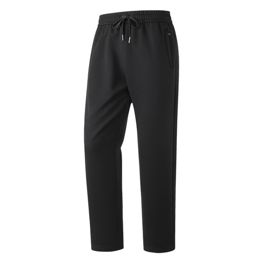 Herren Slim-Fit Freizeithose aus atmungsaktivem Funktionsfleece mit Kordelbund, Reißverschlusstaschen & Rippbündchen Nord Taschen