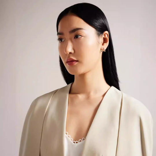 Damen kimonoinspirierter Cape‑Blazer im fließenden Tailoring‑Look Nord Taschen