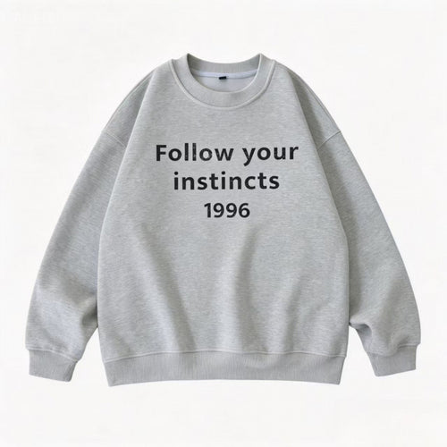 Unisex Oversize Rundhals‑Sweatshirt mit Statement‑Print Nord Taschen