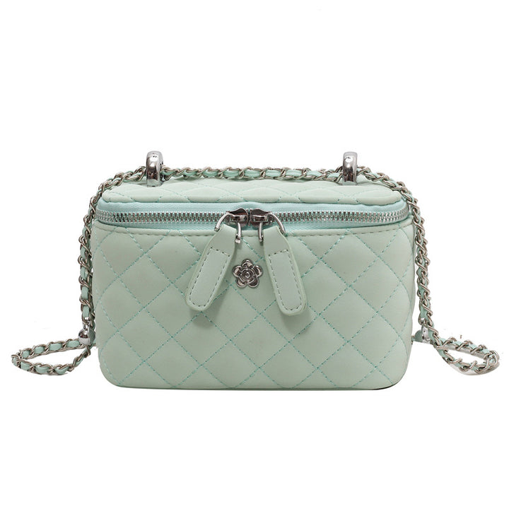 Damen Umhängetasche mit zeitgemäßer Steppung und elegantem Reißverschluss Nord Taschen
