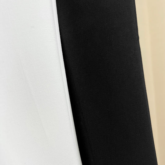 Damen Elegante gerade geschnittene Anzughose mit Bügelfalte und Eingrifftaschen Nord Taschen