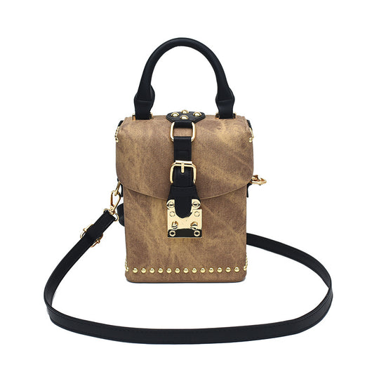 Damen Mini-Rucksack mit elegantem Druckknopfverschluss und strapazierfähigem Obermaterial Nord Taschen