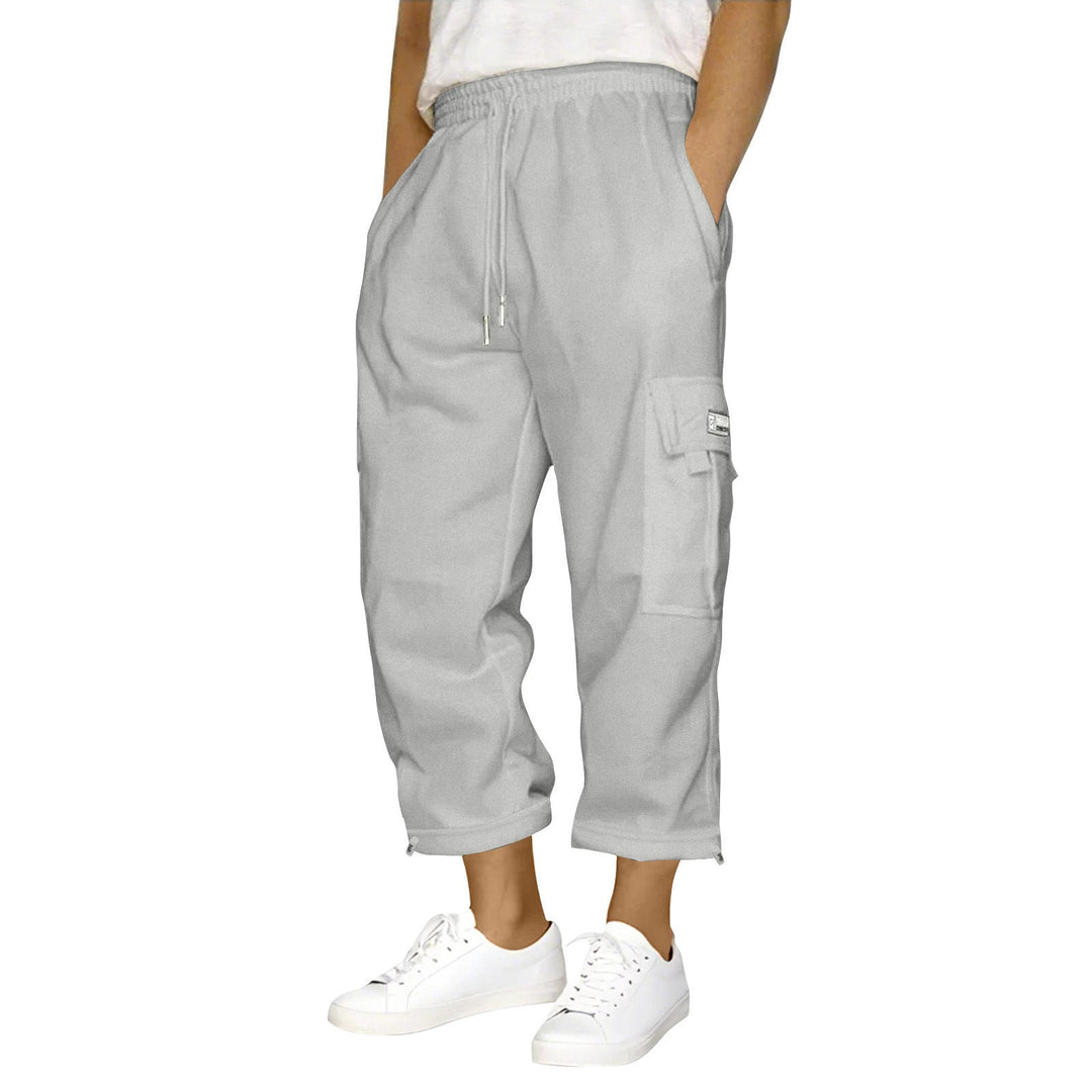 Damen Cargo-Hose mit elastischem Bund und praktischen Seitentaschen