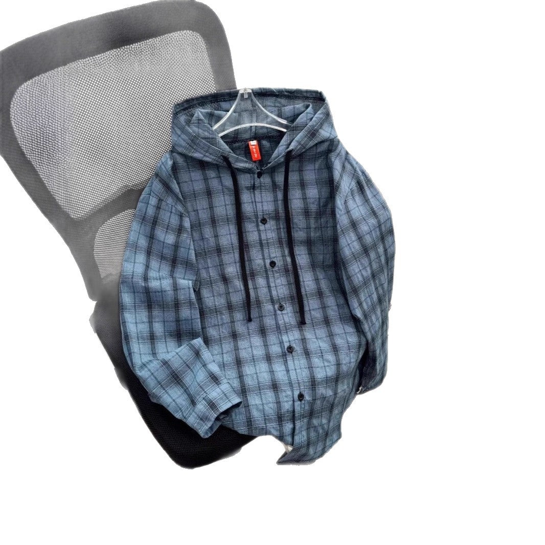 Damen URBANE KARIERTES HOODIE MIT KNOPFDETAILS Nord Taschen