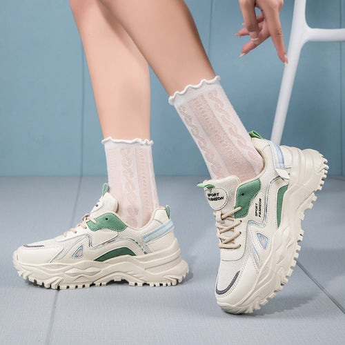 Damen Hochwertige Lifestyle Sneakers mit rutschfester Sohle und atmungsaktivem Obermaterial Nord Taschen