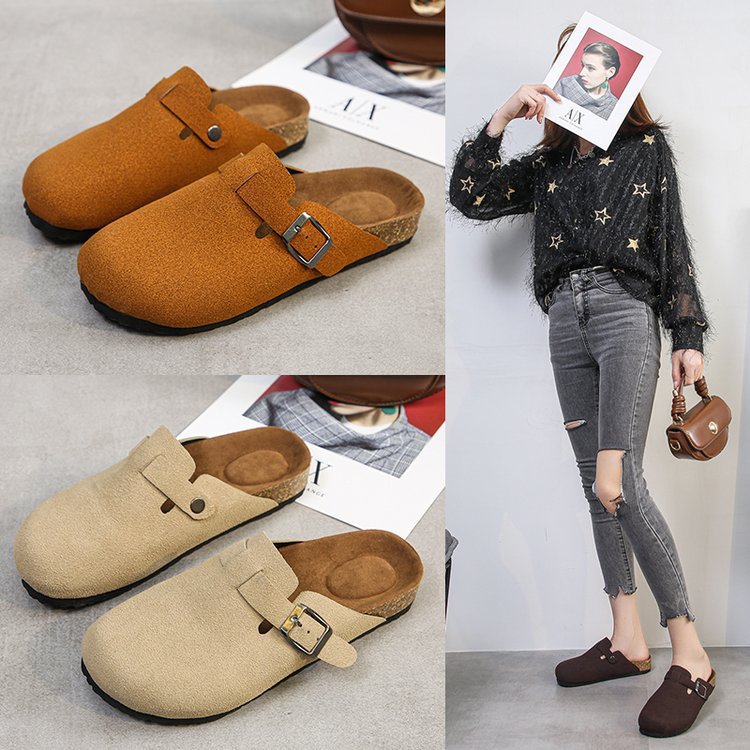 Damen Bequeme Clogs mit verstellbarem Riemen und anatomischem Fußbett